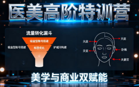 0-1000万医美高阶特训营课程